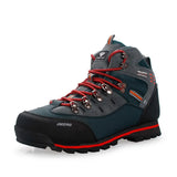 Men’s Waterproof Hiking Shoes – Outdoor Mountain Climbing Sneakers with Height Boost