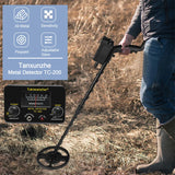 TC-200 Advanced Metal Detector – Adjustable Underground Gold & Metal Tracker with Waterproof Search Coil