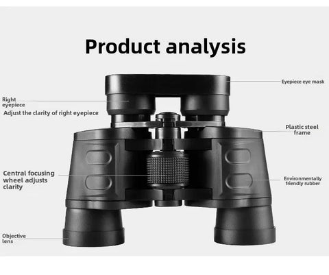 High-Power HD Telescope with Maitian Optical Glass – Portable Zoom Lens for Outdoor Concerts & Mobile Photography