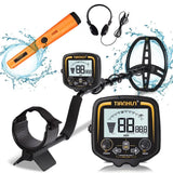 TX-850 High-Precision Underground Gold Metal Detector with TC-110 Pinpointer – Deep Detection Technology