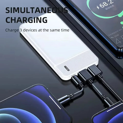 VIVO 120W 50000mAh Power Bank – Ultra High-Capacity Fast Charger with LED Display & Dual USB Output