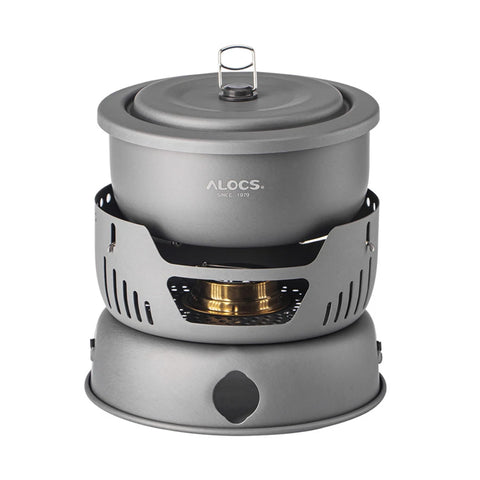 Camping Cookware Portable Stove Outdoor Cooking Set – Complete Kit for Backpacking, Hiking, Picnic & BBQ