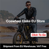 Coswheel CT20S 2000W Electric Dirt Bike – 60V 27.5Ah Fat Tire Ebike for Adults (20" Off-Road Tires, 161km Range)