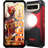 FOSSiBOT F102 Rugged Smartphone – 16500mAh Battery, 20GB+256GB, Android 13, 120Hz 6.58" FHD+ Display, Helio G99, 108MP Camera, NFC