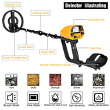 TIANXUN MD-5090 Professional Waterproof Metal Detector – LCD Display, Gold & Treasure Detection, Dual Mode (IP68 Rated)