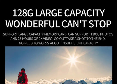4K60FPS Waterproof Action Camera with Remote Control – Wide-Angle Sport Cam for Outdoor Adventures, Diving & Cycling