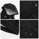 Women's Warm Hooded Parka – Thick Plush Mid-Length Winter Coat (S–5XL)