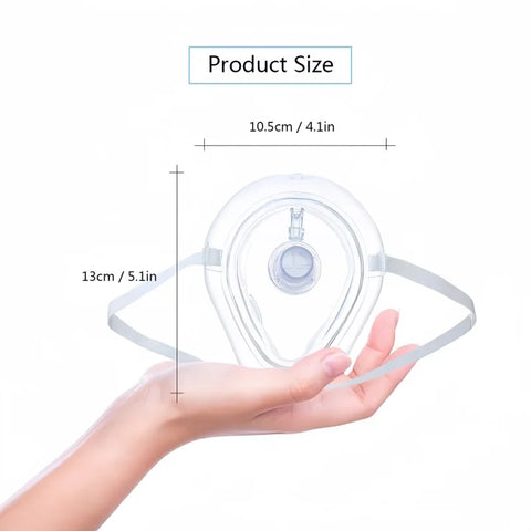 CPR Pocket Rescue Mask – Adult & Child First Aid Emergency Resuscitator with O2 Inlet