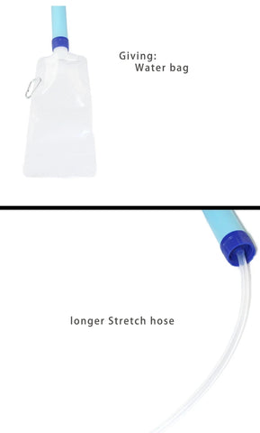 Outdoor Personal Water Filter Straw – Lightweight Emergency Water Purifier for Camping, Hiking & Survival