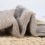 Men’s Merino Wool Thermal Socks – Thickened Winter Hiking & Mountaineering Socks | Breathable, Cushioned, Odor-Resistant