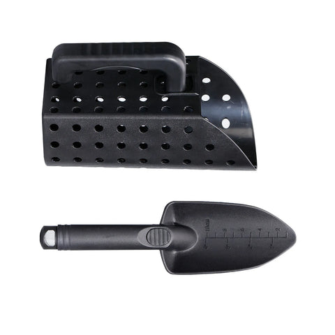 Metal Detecting Sand Scoop & Trowel Set – Lightweight, Durable ABS Tools for Beach & Field Use