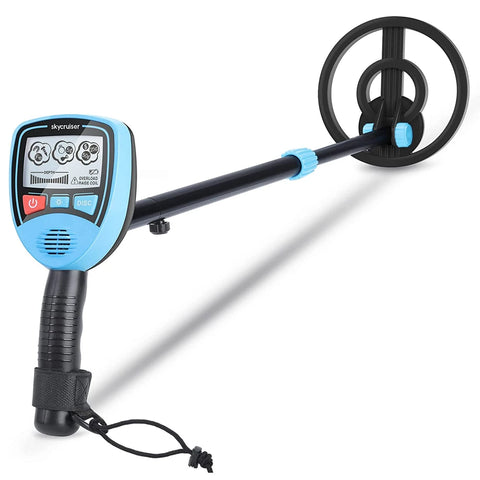 MD-1012 Kids Metal Detector – Lightweight Gold & Treasure Finder with LCD Display, Adjustable Height, and Audio Alerts