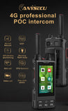 ANYSECU W6PLUS Android 10 4G LTE Network & Analog UHF Walkie Talkie | IP68 Waterproof, Zello & REAL-PTT Compatible