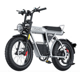 Coswheel CT20S 2000W Electric Dirt Bike – 60V 27.5Ah Fat Tire Ebike for Adults (20" Off-Road Tires, 161km Range)