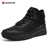Baasploa Women’s Waterproof Winter Snow Boots – Plush Lined, Non-Slip Outdoor Sneakers