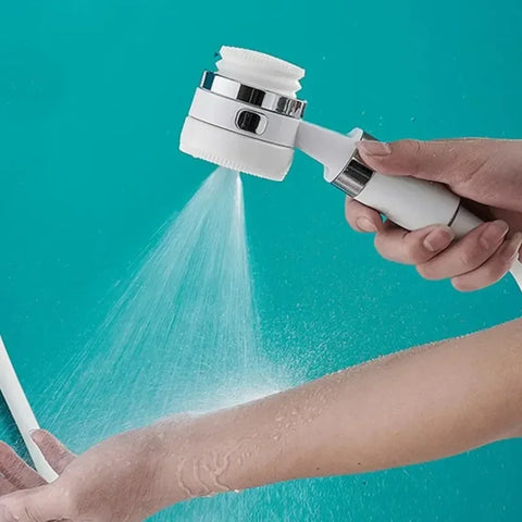 Rechargeable Portable Outdoor Camping Shower – Electric Pump with Digital Display & Accessories (4000mAh Battery)