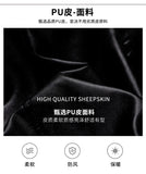 Men's PU Leather Stand Collar Motorcycle Jacket – Casual Windbreaker Biker Coat