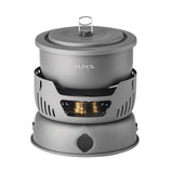 Camping Cookware Portable Stove Outdoor Cooking Set – Complete Kit for Backpacking, Hiking, Picnic & BBQ