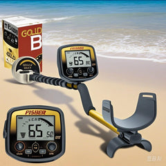 Gold Bug Pro Long-Range Metal Detector Kit – Dual Coil, 3M Underground Detection, High Sensitivity for Gold, Coins & Gems