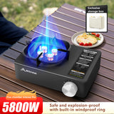 BISINNA Camping Gas Stove – 5800W High Firepower Outdoor Portable Burner