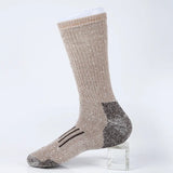 Men’s Merino Wool Thermal Socks – Thickened Winter Hiking & Mountaineering Socks | Breathable, Cushioned, Odor-Resistant
