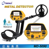 TIANXUN MD-5090 Professional Waterproof Metal Detector – LCD Display, Gold & Treasure Detection, Dual Mode (IP68 Rated)