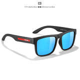 KDEAM Polarized Sunglasses – White Frame UV400 Protection