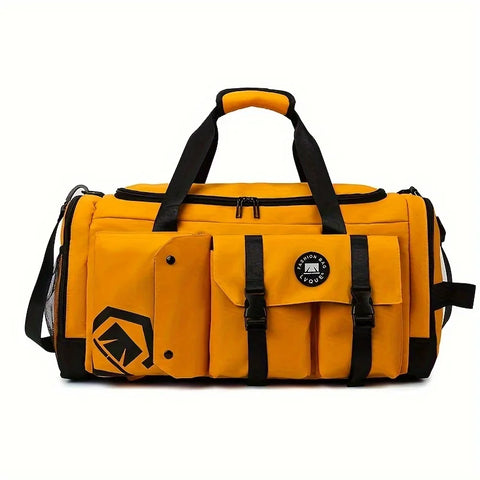 Large-Capacity Travel Backpack with Wet & Dry Separation & Shoe Compartment