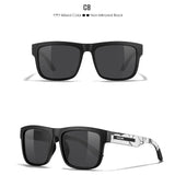 KDEAM Polarized Sunglasses – White Frame UV400 Protection