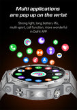 LIGE 2025 KT85 Outdoor Smartwatch – 1.43" AMOLED Display, Long Battery Life, Fitness & Health Tracker for Men