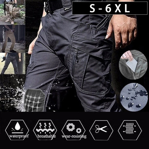 Men’s Military Tactical Cargo Pants – Quick-Dry, Multi-Pocket, Wear-Resistant Combat Trousers