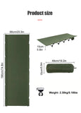 WESTTUNE Camping Cot – Portable Folding Bed for Outdoor Adventures