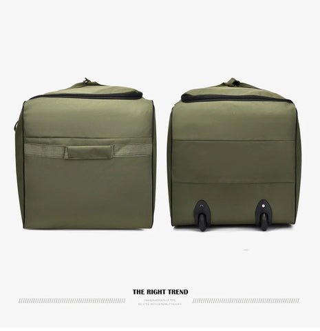 Camouflage Waterproof Oxford Travel Duffle Bag – Large Capacity Moving & Storage Bag