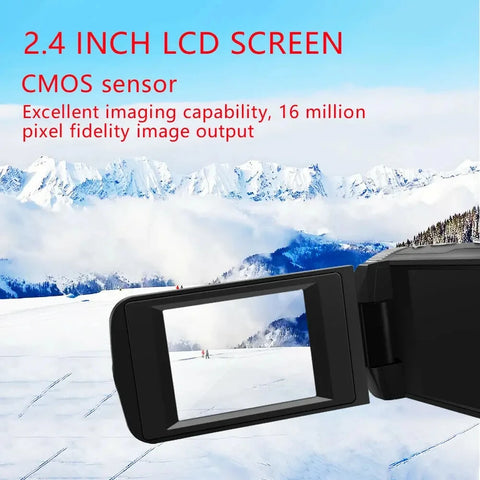 DV100 Camcorder – High-Quality Audio & Video Recording for Vlogs and More