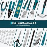 379-Piece Portable Tool Kit – Complete Home & Auto Repair Set with Durable Storage Case