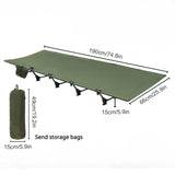 WESTTUNE Camping Cot – Portable Folding Bed for Outdoor Adventures
