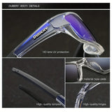DUBERY Polarized UV400 Outdoor Sports Sunglasses for Men – Model 620