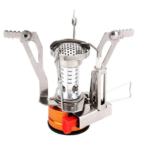 Portable Gas Camping Stove – Ultra-Light Aluminum Alloy Outdoor Cooker