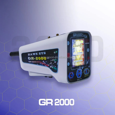 GR2000 Long-Range Gold & Diamond Detector – High Sensitivity Multi-Frequency Treasure Scanner (Newest Version)