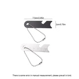 2-Pack Stainless Steel Fire Starter Keychains – Portable Survival Flint & Steel Set