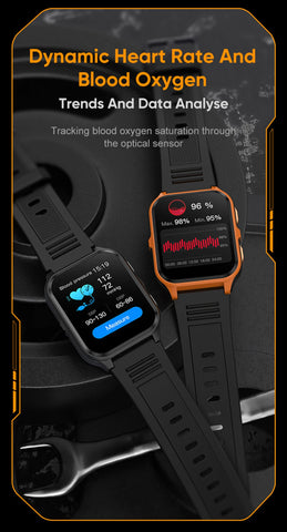 COLMI P73 Military Outdoor Smartwatch – 1.9" Display, Bluetooth Calling, 100+ Sport Modes, IP68 Waterproof