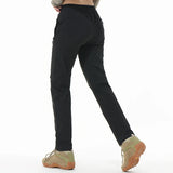 LNGXO Women's Waterproof Hiking Pants – Stretch Cargo Trousers for Trekking, Camping & Outdoor Sports