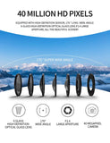 4K60FPS Waterproof Action Camera with Remote Control – Wide-Angle Sport Cam for Outdoor Adventures, Diving & Cycling