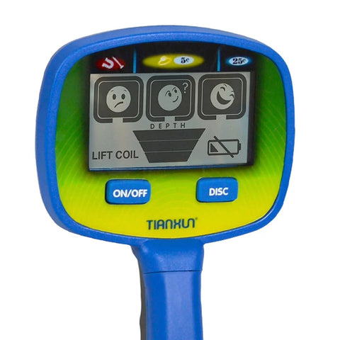 MD-1010 LCD Metal Detector – Gold & Treasure Finder for Beginners | Beach & Underground Detection Tool