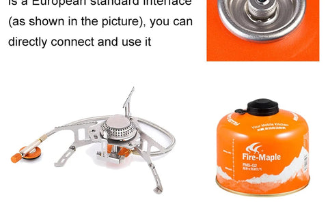 Camping Gas Stove – Portable Folding Outdoor Backpacking Stove (3500W)