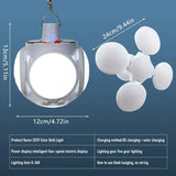Solar Folding LED Camping Lantern – USB Rechargeable Emergency Light with 5 Modes & Hook (2400mAh, Waterproof, Remote Optional)