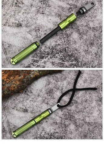 Waterproof Outdoor Survival Lighter – Portable Metal Fire Starter for Camping & Adventure