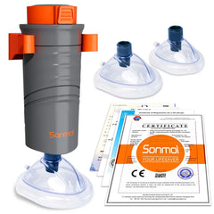 Anti-Choking Rescue Device with 3 Mask Sizes – Emergency Airway Clearing Kit for Adults & Kids
