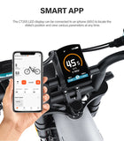 Coswheel CT20S 2000W Electric Dirt Bike – 60V 27.5Ah Fat Tire Ebike for Adults (20" Off-Road Tires, 161km Range)