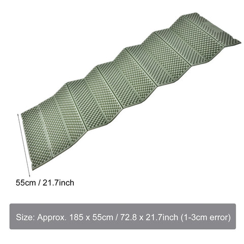 Ultralight Folding Foam Sleeping Pad – Waterproof XPE Camping Mat for Hiking, Travel & Outdoor Adventures